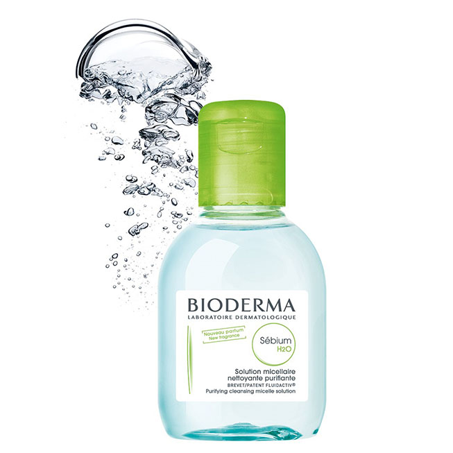 nước tẩy trang Bioderma xanh Sebium